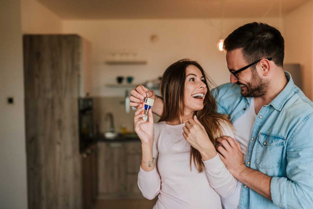 Young Couple First Home